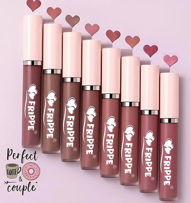 FRIPPE Non Transfer Lip Color |Matte Texture|12Hrs Waterproof|True Color|Smudge Proof