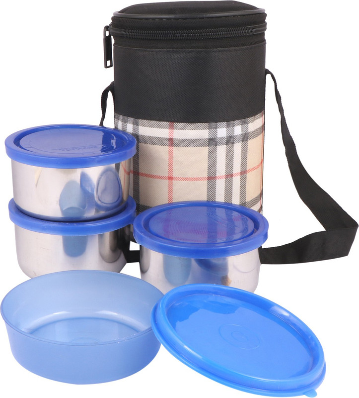 Topware Topware Testy-4 lunchbox set (1200ml) Blue 4 Containers Lunch Box