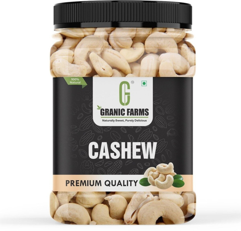 Granic Farms Premium Whole Kaju | Cashew Nuts | Natural Fresh Cashews| Cashews