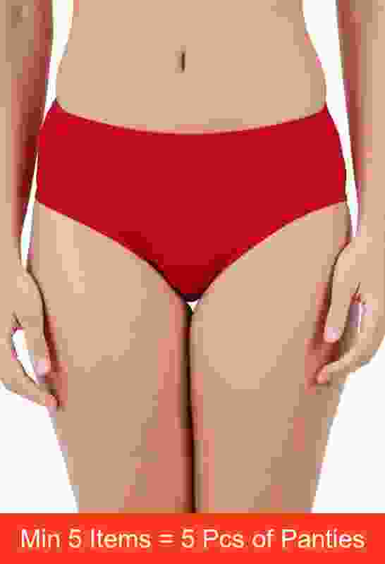 ROSEDAY Women Hipster Red Panty