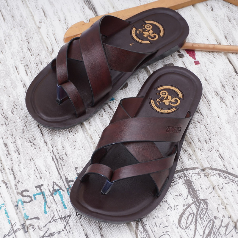 OMRPM Men Brown Sandals
