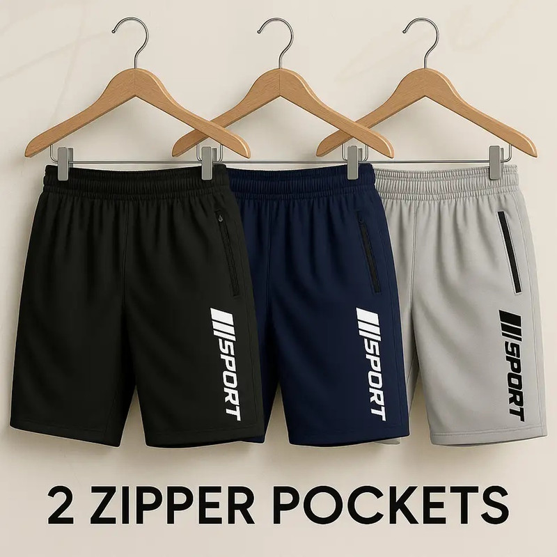 enstore Men Multicolor Basic Shorts