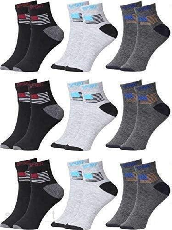 MegaValue Men Ankle Length, Mid-Calf/Crew