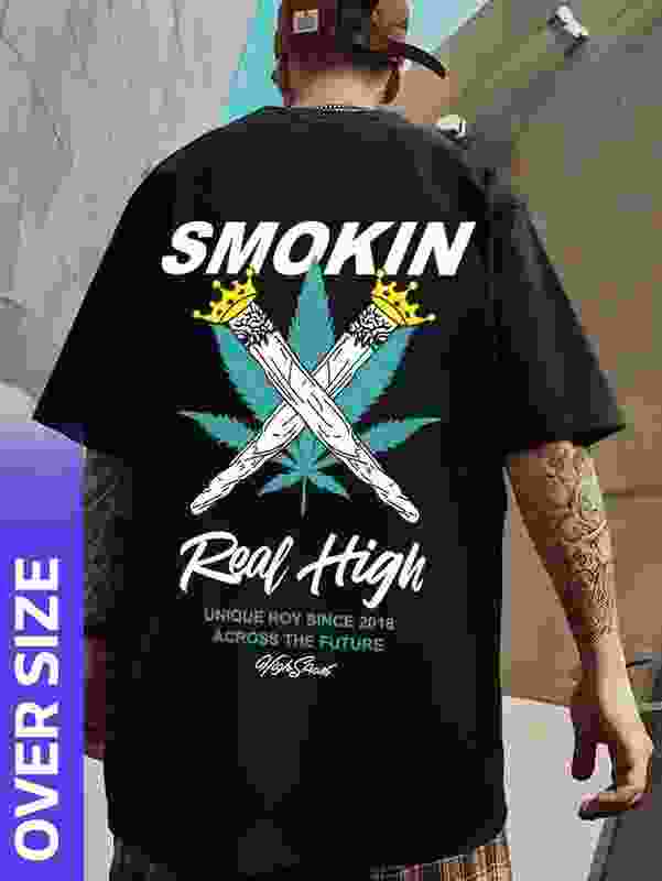 FUNKY TEES Graphic Print Men Black T-Shirt
