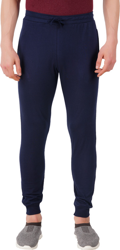 ONCH Solid Men Light Blue Track Pants
