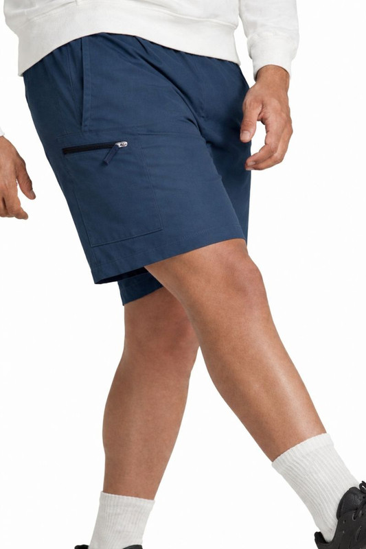 QABIRA Men Light Blue Regular Shorts