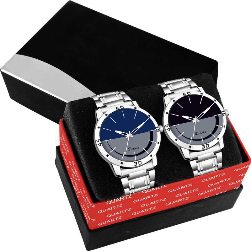 WRISTON Double the Style: Combo Wrist Watch Set for Fashion Enthusiasts Analog Watch  - For Men