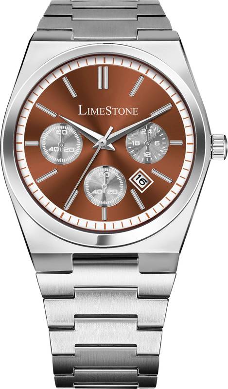 LIMESTONE Date Display Classic PRX Chronograph Quartz Date Display Classic PRX Chronograph Quartz Analog Watch - For Men - Photo 3