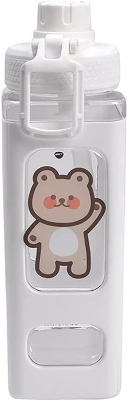 kripara Water Bottle Sport Plastic Portable Square Drinking Bottle 700 ml Water Bottle
