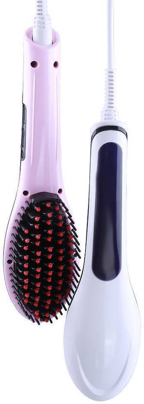 VibeX ® Fast and Easy to Use Natural Straight Hair Result, Detangling Hair Brush Anion Hair Care Anti Scald, Massage Professional Look™ Type 099 Ha