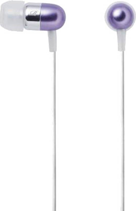ELECOM EHP AIN130 Wired without Mic Headset Purple, In the Ear ELECOM Headphones