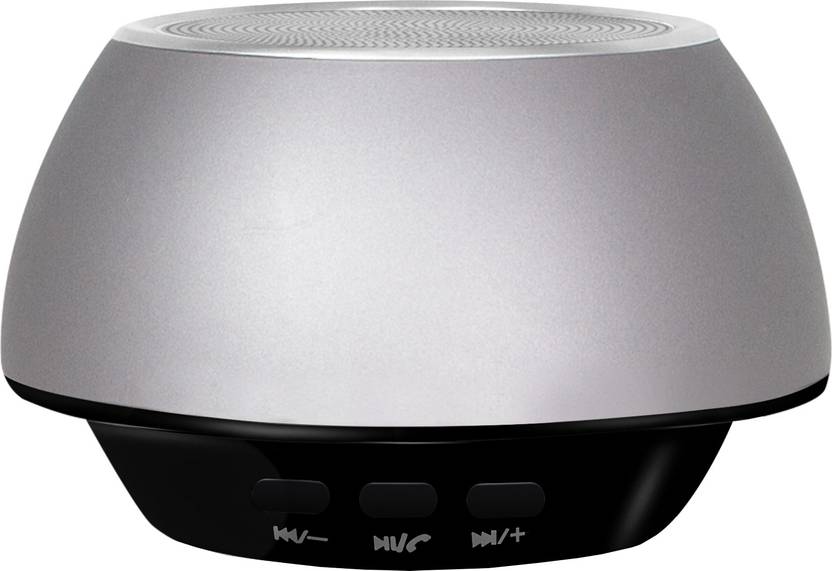 Flipkart SmartBuy 3W Portable Bluetooth Speaker Grey, Mono Channel Flipkart SmartBuy Speakers
