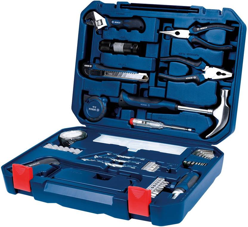 Bosch All in One Metal 108 Piece Hand Tool Kit 108 Tools Bosch Power Tools
