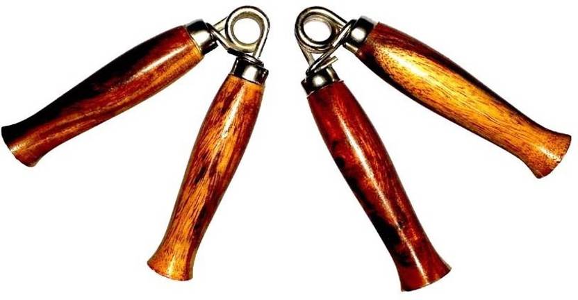 Vinto Superb Wooden 2 Pcs Set Hand Grip/Fitness Grip Multicolor Vinto Hand Grips