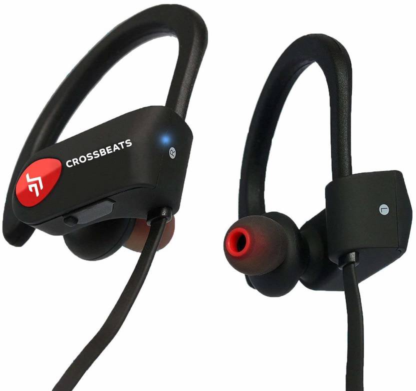 CrossBeats Wave Bluetooth Headset Black, In the Ear CrossBeats Headphones