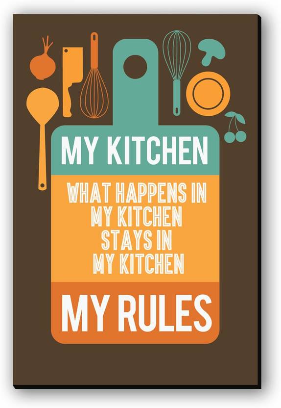 Seven Rays What Happens in My Kitchen Fridge Magnet Pack of 1 Multicolor Seven Rays Magnets