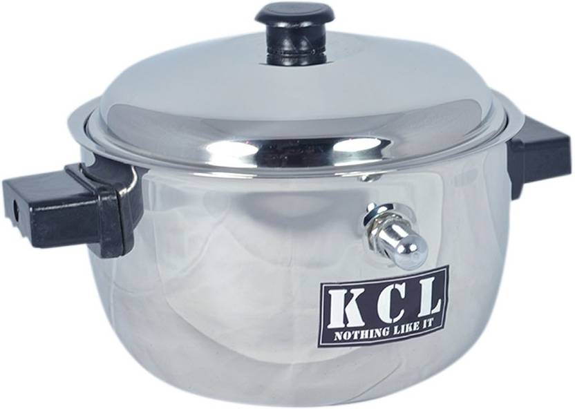 KCL Milk Boiler Pot 20 cm diameter 2 L capacity with Lid Glass, Aluminium, Induction Bottom KCL Cookware Pots