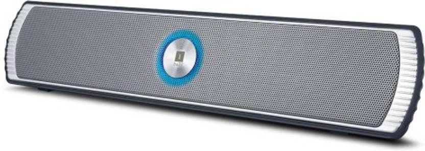 Iball Soundstick BT5 Portable Bluetooth Speaker Black Silver, Stereo Channel