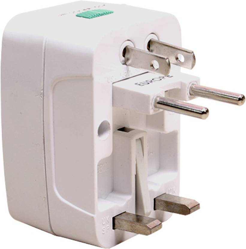 JM Universal Worldwide Adaptor White JM Laptop Accessories