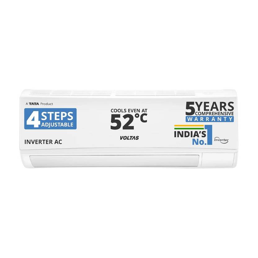 Voltas 2025 Model 1.5 Ton 3 Star Split Inverter 4-IN-1 Adjustable Mode