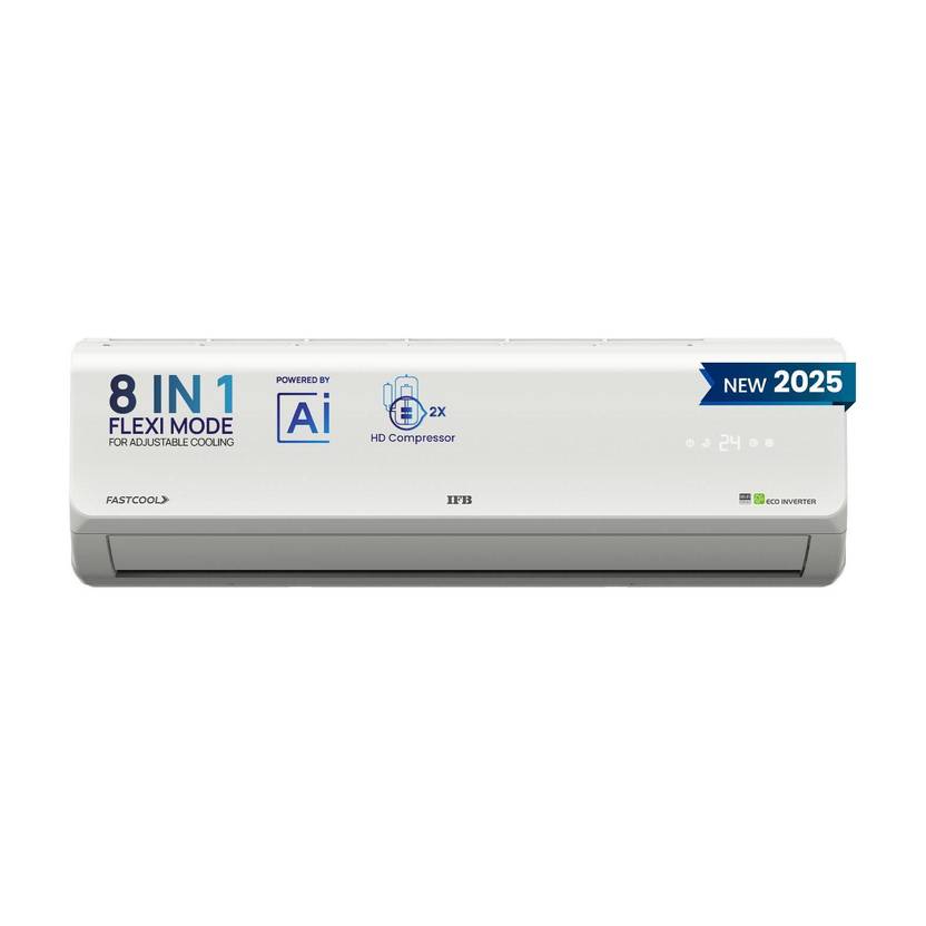 IFB 2025 Model 1.5 Ton 5 Star Split Inverter Silver Plus Series