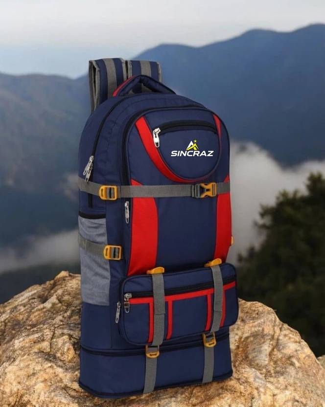 Sincraz Expandable Travel Outdoor Sport Camping Hiking TrekkingBagRucksack-60 L 60 L Backpack
