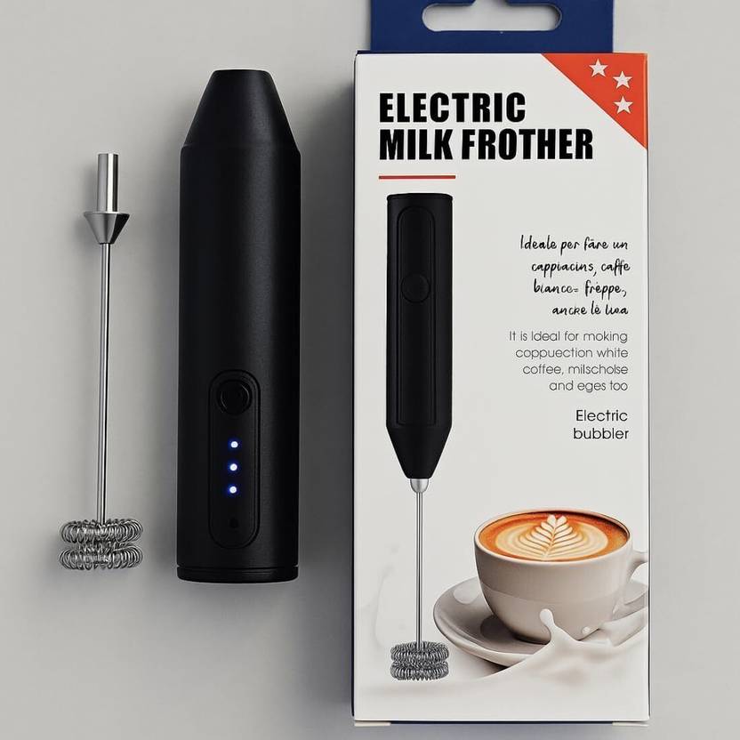 Livyra Electric Milk Frother Handheld Rechargeable Foam Maker