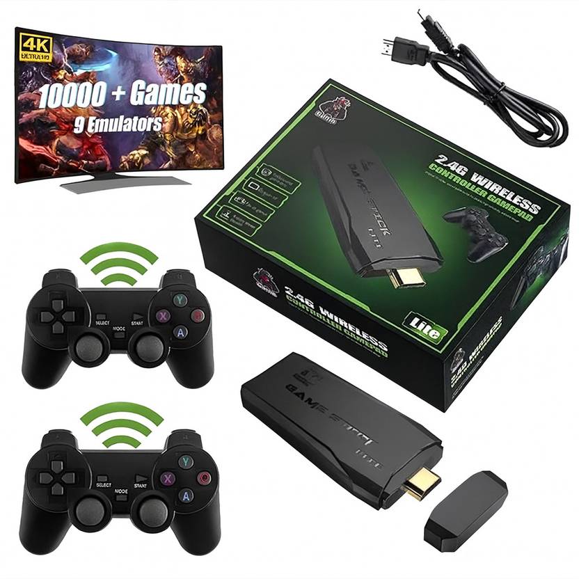 Toyworld 4K Ultra HD TV Video Game Stick 2.4 G USB Gamepad