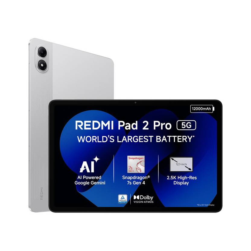 Redmi Pad 2 Pro 5G 8 GB RAM 256 GB ROM 12.1 inch