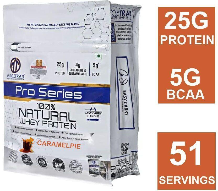 Muscle Trail Pro Series Whey - 1580 g, Caramel Pie product pack