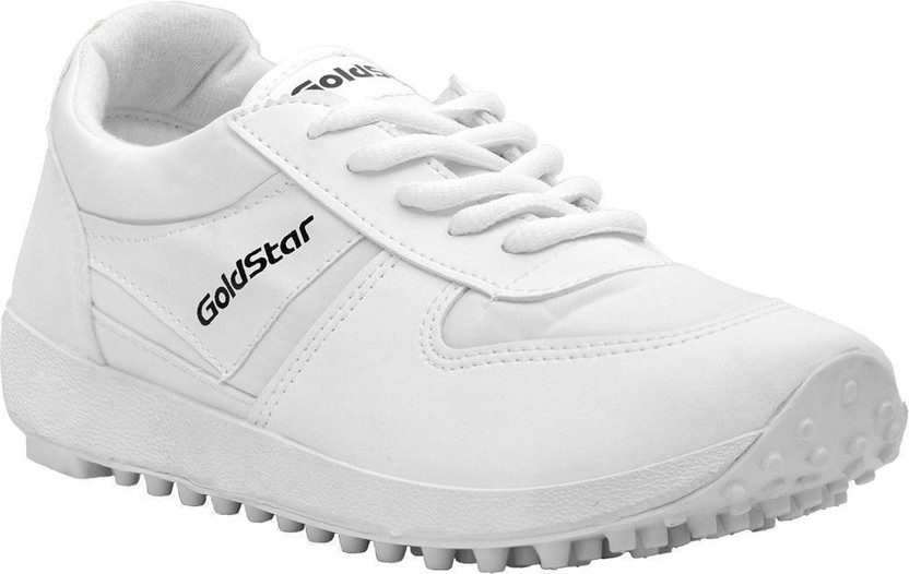 GOLDSTAR PVC'602 Running Shoes For Men (White , 6)