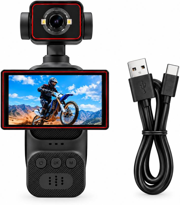 Autovynk PocketCam Series 4K Sports Pocket Action Camera