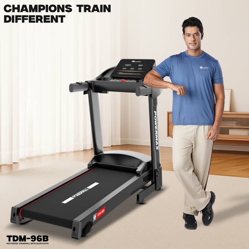 Powermax Fitness TDM-96B 4HP Motor 110kg LED Display Heart Rate Sense